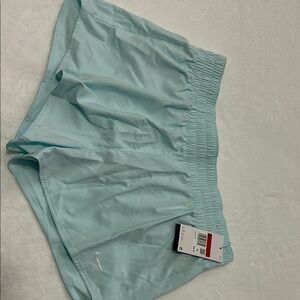 Nike Women's Light Blue Shorts